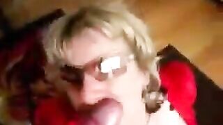 A girl with big boobs in latex is very passionate and loves to milk herself