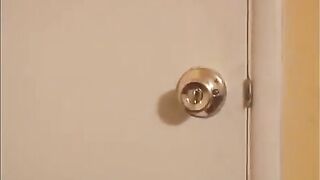 The sexy brunette has sex with a huge penis of a monster, including blowjob