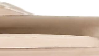 Negro and White couple enjoy double penetration on the couch