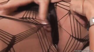 A pair of mature lesbians are having fun with each other’s bodies
