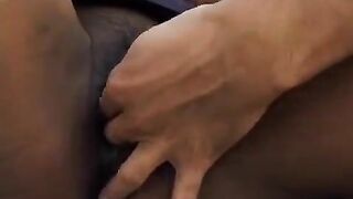 An Indian girl is fucking with two guys in an intense threesome