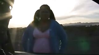 A fat woman with big tits fucks without any complexes or constraints