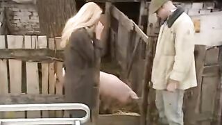I fucked pretty Russian slut in the village for free