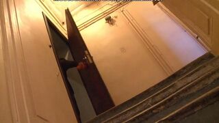 Passionate sex after a romantic dinner with a beautiful girl