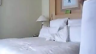 Fingered cunt of a girl from which juices flowed after sex
