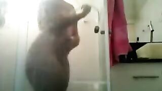 It was hard to frame the huge ass franchise in the shower scene