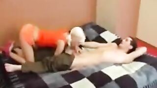 A sister could not resist her brother's desire