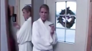 The man bound his wife and fucked her with passion