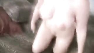 A husband got his dick sucked by his wife, who was thrilled with the smooth experience