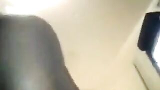 Negro man fucks his fat wife in her ass hole
