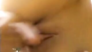 Alina gets great joy from licking and sucking testicles, watch her