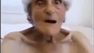 The man was shocked by the intimacy with his grandmother