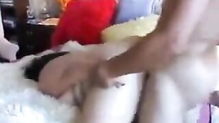 Man fucked a girl with a thick juicy ass