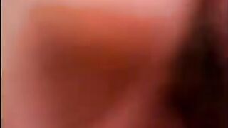 He stuck his friend on her knees and shoved his cock in her mouth