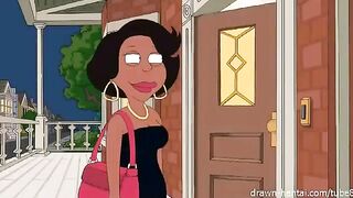 The porn parody of the famous TV show "Family Guy" episode