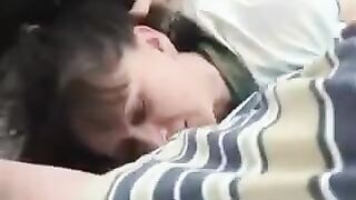 Family members fucked each other at the family dinner table in a taboo orgy