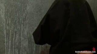 Girl was tied up and fucked in the mouth