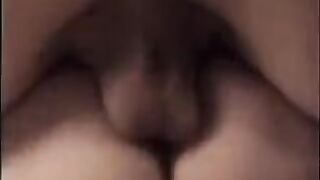 A young cute girl got a cock in her wet pussy
