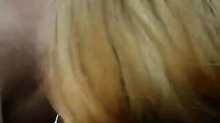 Winter blowjob on the street, enjoy public sex with me