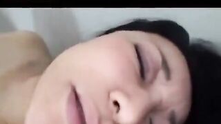 A mature Japanese guy played with his cock and then got fucked