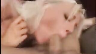 Two guys fucked hard a sweet blonde with a nice ass