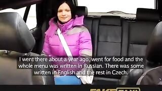 A hot chick got fucked by a taxi driver in his car