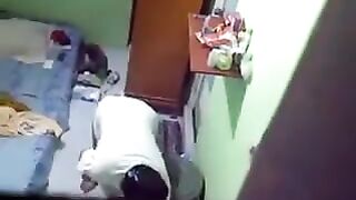 A hidden camera was secretly filming in the girl’s room of the hostel