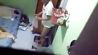 A hidden camera was secretly filming in the girl’s room of the hostel