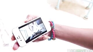 Alaina Kristar got horny after watching porn and needed to fuck
