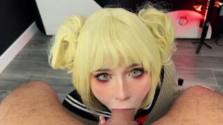 Himiko Toga gets fucked after taking an exam and showing her skills