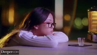 Deeper. Petite beauty Lulu Chu gets her pussy filled with BBC by Anton