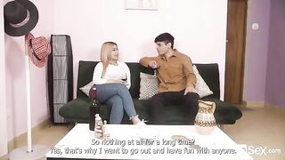 A big ass Latina with huge boobs gets her pussy filled with cum