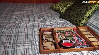 A gamer has sex on the couch while playing Jumanji, just like in the movie