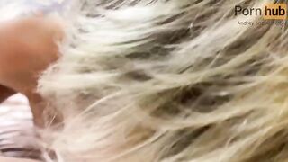 A dirty talk and rough anal sex with a mature woman, filmed on a phone