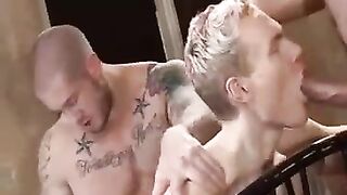 The three of three is always more fun to enjoy gay sex