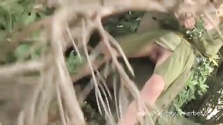 A peasant girl gets fucked by a prince of thieves in the woods