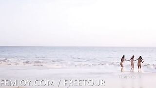 On the beach for nudists - there was something to see and admire