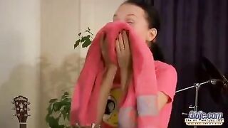 An old man fucks in his ass a young girl with appetites