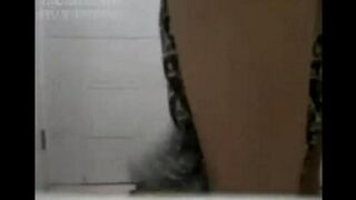 Asian girls have sex while their guys are having fun with a roller