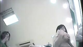 The employee hid a camera under the counter and shot girls' skirts