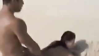 A couple has sex on the beach without any hesitation