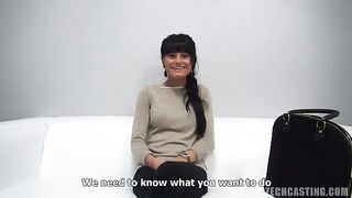 Czech casting with condoms, an unusual experience!