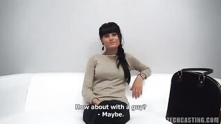 Czech casting with condoms, an unusual experience!