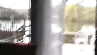 The man peeps under the skirt and fucks a sexy girl hard