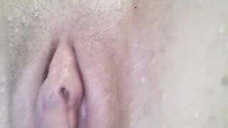 Hot pussy close-up under water sex and female orgasm in HD