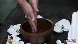 Hot erotic massage from my friend, it was awesome