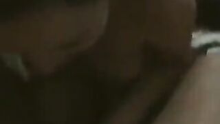 Busty BBW shakes big tits while dancing naked at home