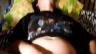 A man fucking a narrow pussy of his girlfriend on cam