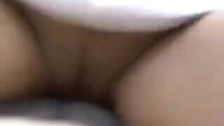A nice girl got her pussy filled with juice after sex with a guy