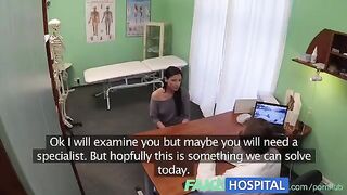 The cunning doctor fucks his patient in the hospital